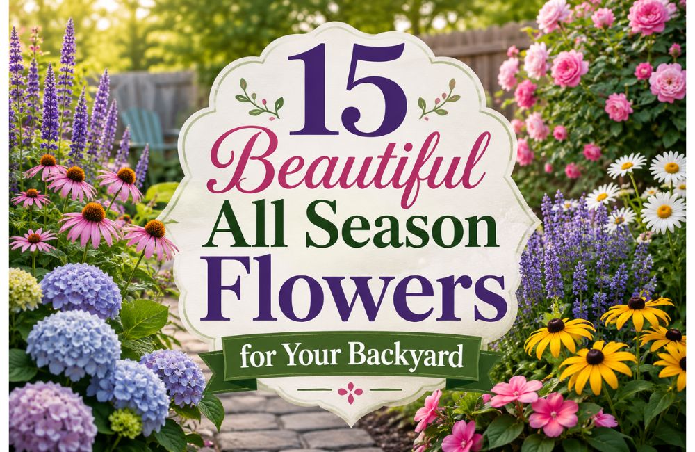 15 Beautiful All Season Flowers for Your Backyard
