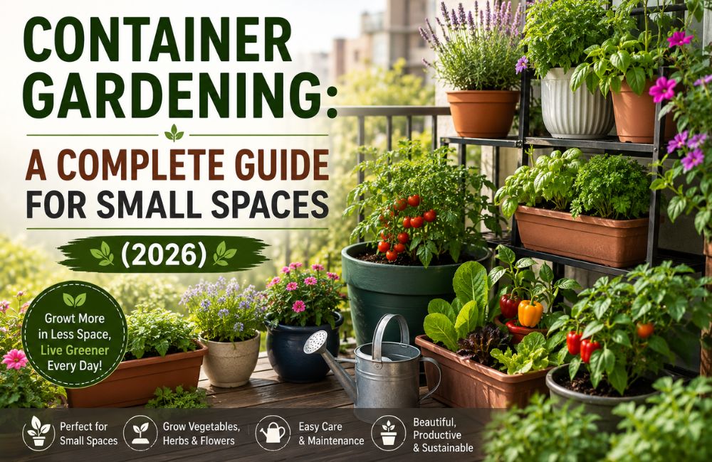 Container Gardening: A Complete Guide for Small Spaces(2026)