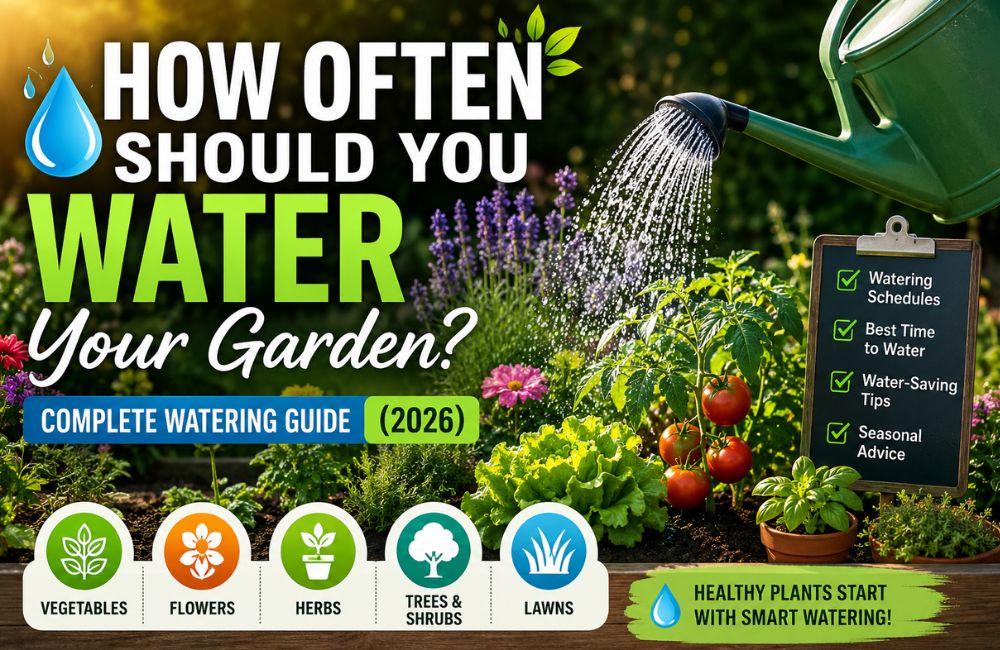 How Often Should You Water Your Garden? Complete Watering Guide (2026)