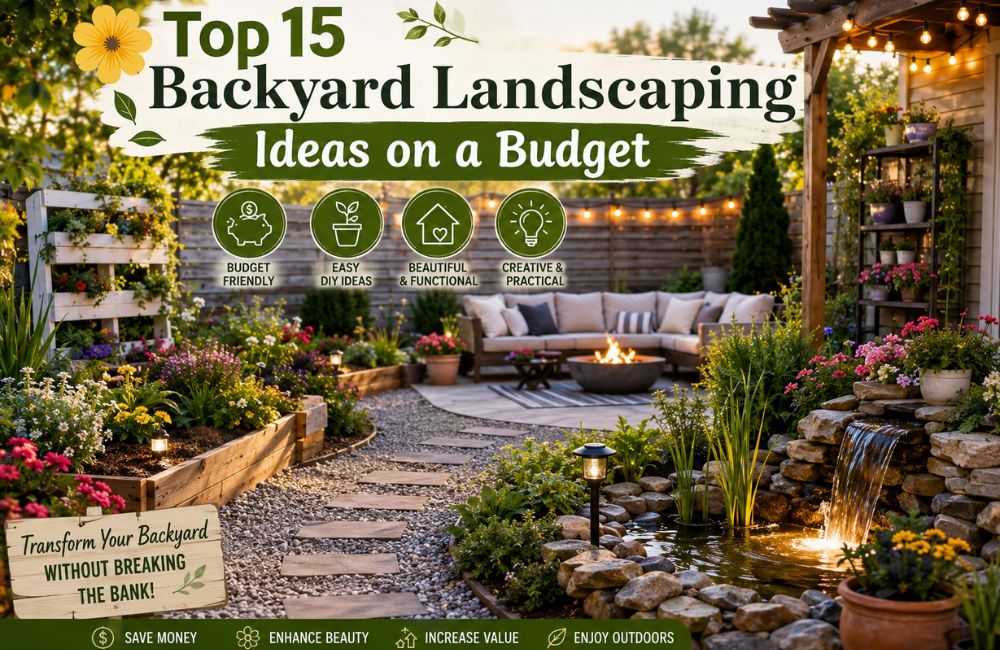 Top 15 Backyard Landscaping Ideas on a Budget